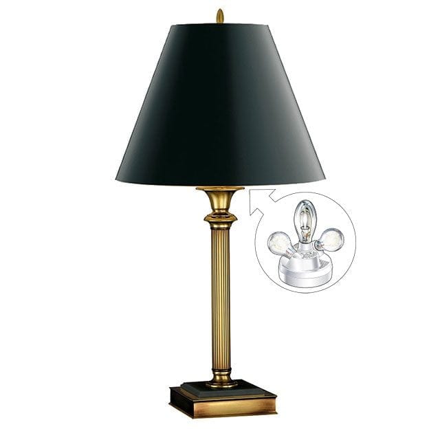 Regency Onyx Desk Lamp Microsun Lamps, Onyx Table Lamp
