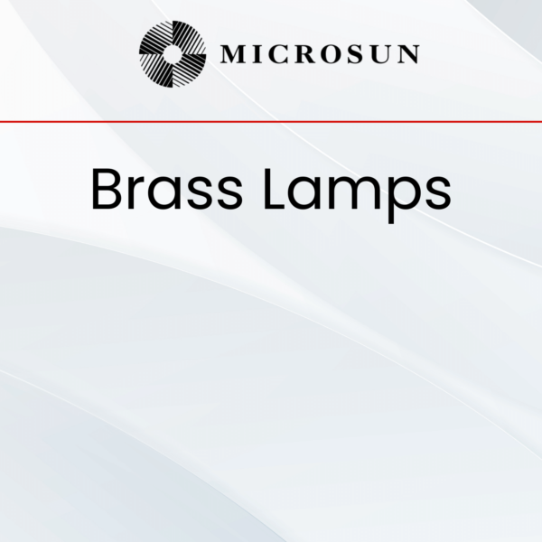 Full-Spectrum Brass Lamps