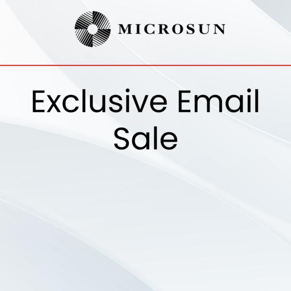 Exclusive Email Sale