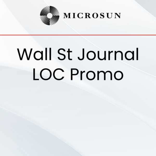 Wall Street Journal LOC Promo