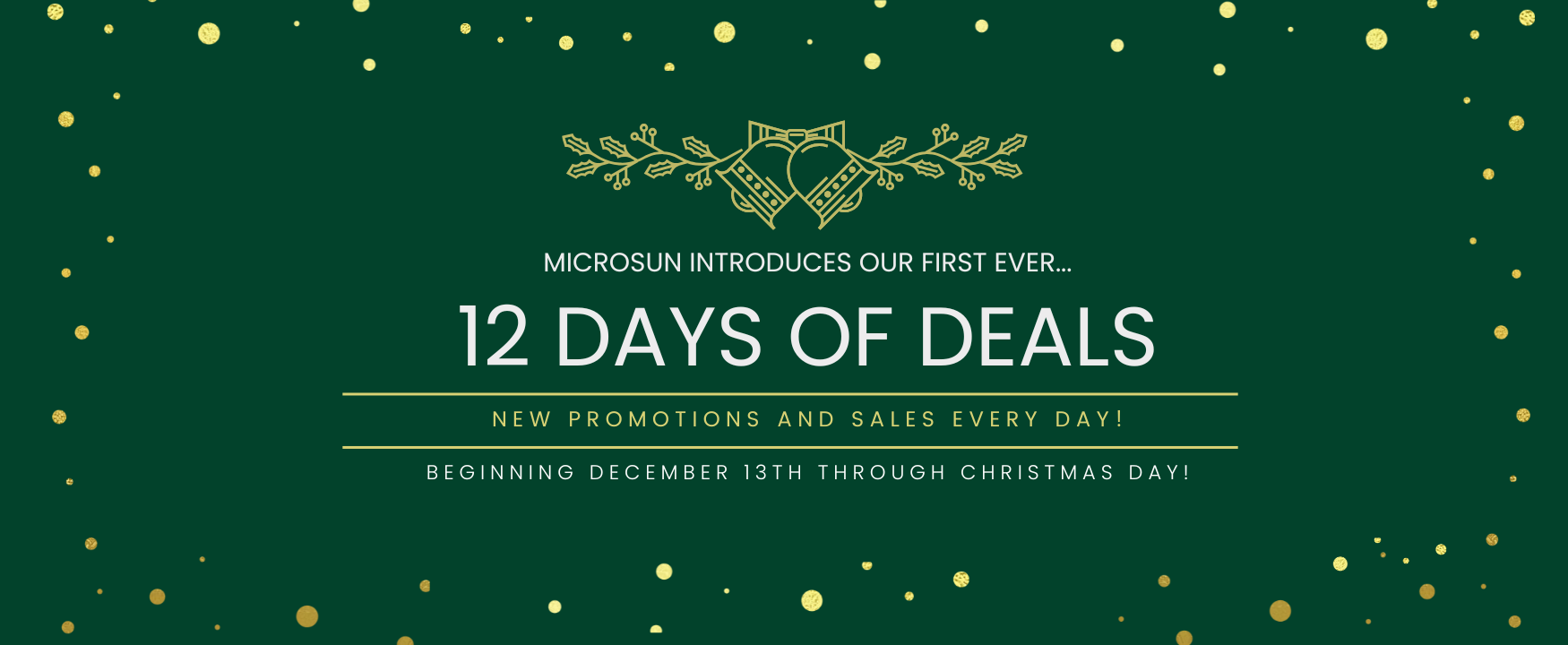 Microsun 12 Days of Deals