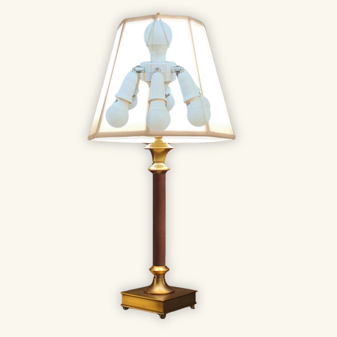 MicrosunLyte Library of Congress Table Lamp