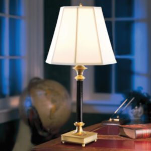 Library of Congress Table Lamp in Black