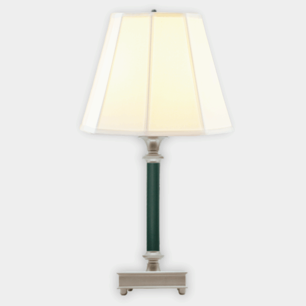 Microsun Classic - Library of Congress Table - Designer Collection in Emerald Green Faux Leather